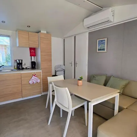 Mobilhome 6 Pers-vue Bassin-plage-clim * Lège-Cap-Ferret