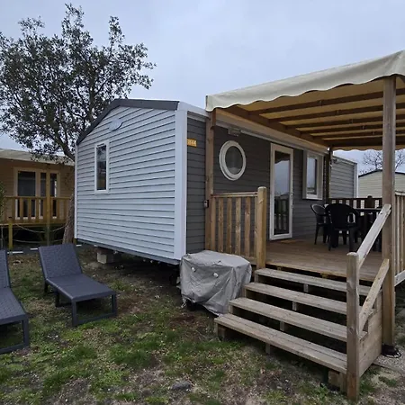 Σπίτι διακοπών Mobilhome 6 Pers-vue Bassin-plage-clim *