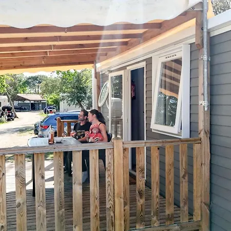 Mobilhome 6 Pers-vue Bassin-plage-clim Lège-Cap-Ferret