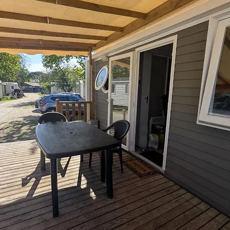 Mobilhome 6 Pers-vue Bassin-plage-clim *